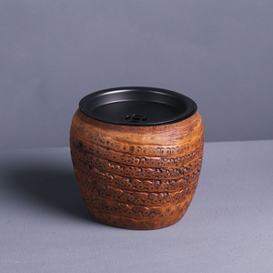 Bamboo Tea Scoop And <b>Spoon</b> Set Hand Polished Traditional Chinese Style Round Shape <b>Coffee</b> Tea Tools - Product Image 4