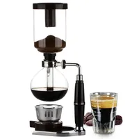 Cafetière à siphon professionnelle pour barista, en verre borosilicate résistant à la chaleur, pour usage domestique et commercial
