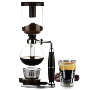 Cafetière à siphon professionnelle pour barista, en verre borosilicate résistant à la chaleur, pour usage domestique et commercial - Product Image 2