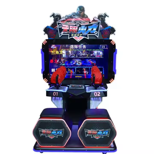 Juegos de disparos para parques infantiles, equipos de entretenimiento con monedas, simulador de tiro para interiores en inglés. - Product Image 5