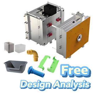 Fabricant de moules d'injection plastique ABS de haute précision, usine de moules personnalisés pour les pièces de casque de sécurité - Product Image 3