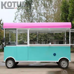 Il camion Mobile elettrico del carrello del Fast Food personalizza il camion popolare del caffè della strada - Product Image 5
