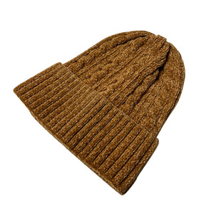 قبعة صوفية سميكة دافئة من الأكريليك بنسيج جاكار مصنعة في المصنع للخريف والشتاء - Product Image 4