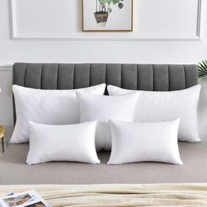 Gối chèn hình chữ nhật vuông nội thất Sofa Gối chèn-Gối trang trí chèn cặp-ghế trắng - Product Image 4