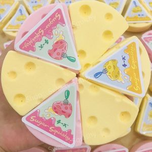 Kawaii Multi-Style Food Cheese Stress Relief Squeeze Toy Cute Mochi <b>Squishy</b> Toys for Adults & Unisex Children - Product Image 1