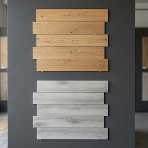 200x1200mm Rectified Wood Effect Porcelain Tile Matt Finish Easy Clean Modern Premium Living Area Flooring <b>Solution</b> - Product Image 1