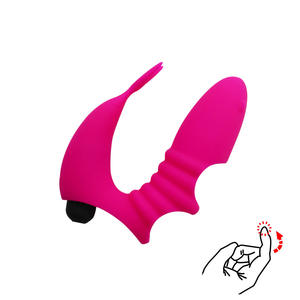 Wieder verwendbarer Anal Vaginal Expander <span class=keywords><strong>Finger</strong></span> Ärmel G-Punkt Stimulator <span class=keywords><strong>Sex</strong></span> <span class=keywords><strong>Massage</strong></span> gerät für Paare Lesben Vibrator Zubehör für Nippel - Product Image 2