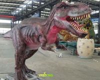 Modèle de T-Rex Artificiel pour Parcs d'Aventures et Centres Commerciaux - Dinosaure Animatronique Grandeur Nature pour Utilisation Intérieure/Extérieure