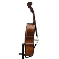 Handmade Professional Cello Instrument Hard Case Brazil Wood Bow Matte Dark Red Brown Color Spruce Maple Face Aluminum Strings