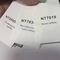 Ruban adhésif personnalisé pour imprimantes à transfert thermique, étiquettes d'entretien pour vêtements, étiquettes de taille pour linge