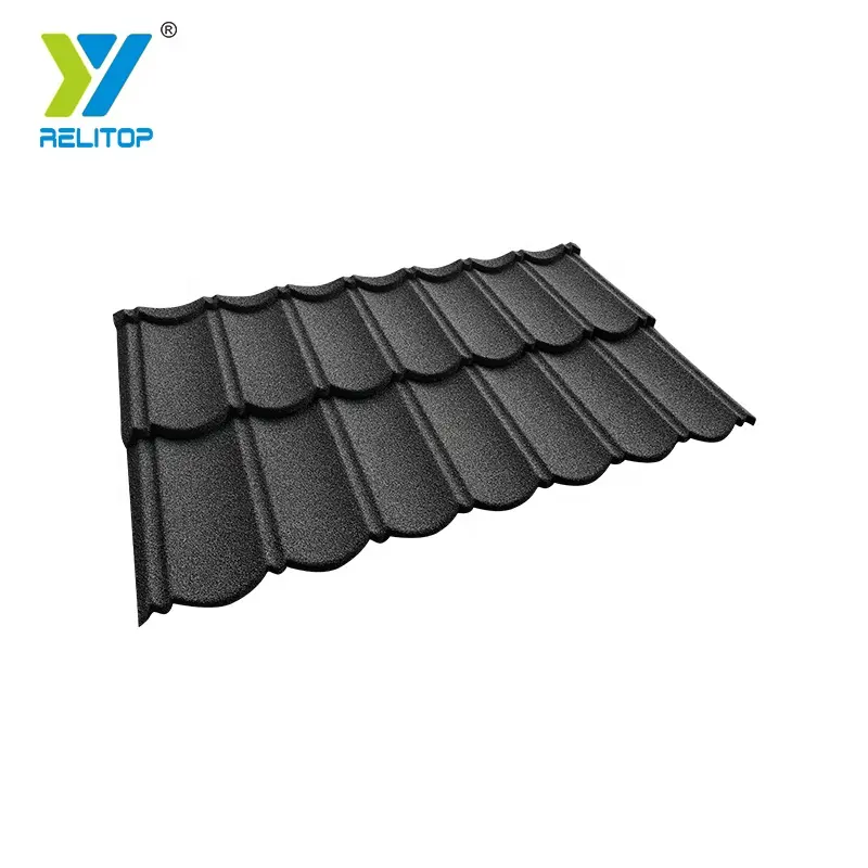 Building Material Aluminum Zinc of Roofing Sheets Stone Coated Roof Tile In Ghana prices