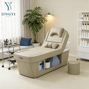 Sillón de Lavado de Cabello con Respaldo Reclinable, Camilla de Spa para Lavado de Cabeza, Masaje de Pies Tailandés, Pedicura, Lavado de Cabello, Lavabo de Salón de Belleza, Cama de Spa - Product Image 6