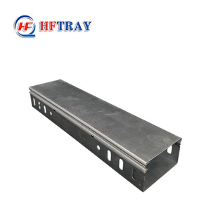 Canaux de câblage HFTRAY, hauteur 100 mm, acier au carbone pré-galvanisé, pour la pose de câbles - Product Image 2