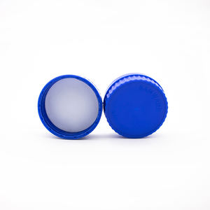 Großvolumige Transparente Graduierte Glasflaschen aus Borosilikat mit Weiter Öffnung und Blauem Schraubverschluss für Laborreagenzien - Product Image 4