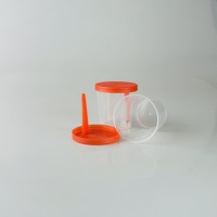 Vaso desechable para recolección de heces, paquete de gran volumen, personalizado y económico, para proyectos de examen físico