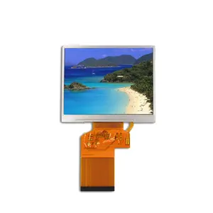 カスタム高輝度3.5インチTFT320x240グラフィックLCD (タッチパネルオプション付き)