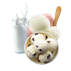 Poudre de crème glacée dure saveur originale, texture douce et goût riche pour les pâtisseries, poudre de crème glacée saveur œuf, lait et café - Product Image 3