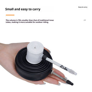 Chambre à air de vélo ENLEE en TPU léger, anti-crevaison, réduit la résistance au roulement pour les vélos de route et de montagne - Product Image 6