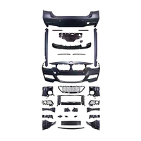 Paket Body Kit Lengkap Gaya M Tech untuk BMW Seri 3 F30 F35 2013-2019 (termasuk bumper depan, bumper belakang, side skirt, dan upgrade gril)