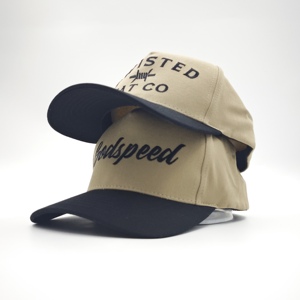 Gorra de Béisbol de Cinco Paneles en Dos Tonos, Directo de Fábrica, Logotipo Bordado Personalizado, MOQ Bajo, OEM, Venta Global, Tendencia Popular - Product Image 2