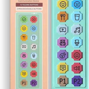 Dispositivo de Comunicación AAC Programable para Autismo y Terapia del Habla, Herramientas de Comunicación No Verbales para Niños y Adultos - Product Image 1