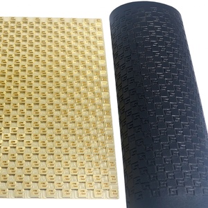 Grande plaque d'estampage en cuir avec logo personnalisé, motifs crocodile, pour sceau en caoutchouc - Product Image 2