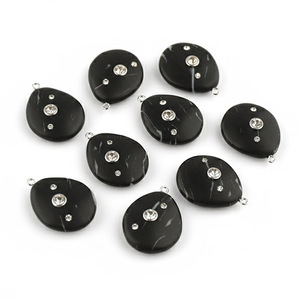 Collar con Colgante de Cristal en Forma de Corazón de Piedra Clásica, Collar con Colgante de Circonita, Collar con Colgante de Piedra de Ágata para Mujer, Joyería de Piedra - Product Image 6