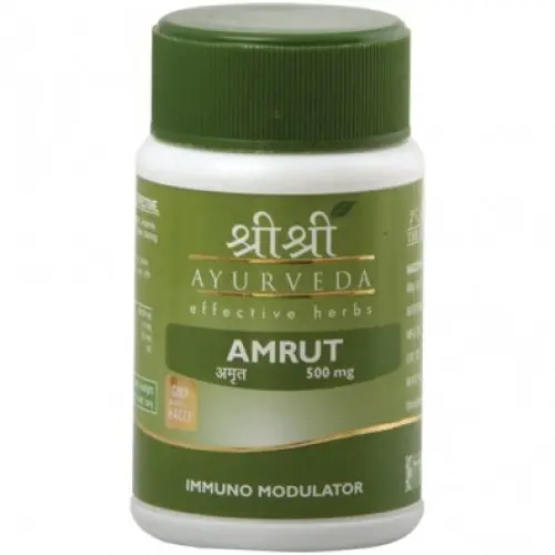 Emergência amruth (giloy) modulador imuno, 60 abas | 500mg giloy tablet para imunidade