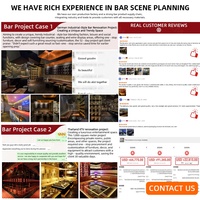Comptoir de bar en forme de L avec LED, surface solide à texture marbre, pour hôtel, restaurant, bar à domicile et cuisine