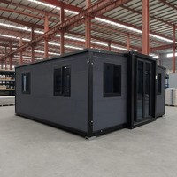 Premium Integrierte 20ft Erweiterbare Vorgefertigte Container-Villa Minimalistisches Luxus-Interieur Mehrzimmer Modulares Haus 3-Jahres-Garantie