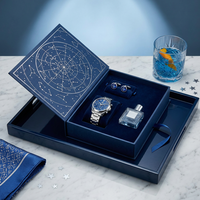 Caja de Perfume con Forma de Libro, Ecológica, de Alta Gama, Personalizada, con Diseño Moderno Certificado, Caja de Regalo Magnética Rígida