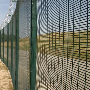 Valla de malla de alambre soldado de alta seguridad, pinchos antiescalada de pared, 358 - Product Image 5