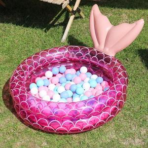 <span class=keywords><strong>Piscina</strong></span> Gonfiabile in PVC Rosso <span class=keywords><strong>Rosa</strong></span> per Bambini, Uso Interno ed Esterno, <span class=keywords><strong>Piscina</strong></span> per Bambini con Cartoni Animati, Giocattoli per Famiglie e Neonati - Product Image 3