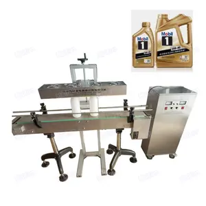 Cheap price automatic induction aluminium foil induction sealing machine for oil lubric