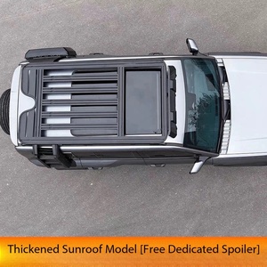 Plateforme de toit en alliage d'aluminium pour le transport de bagages, compatible avec le SUV BYD Equation Leopard Titanium 7 Ti7, accessoires tout-terrain - Product Image 2