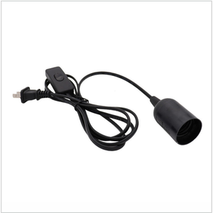 Câble d'alimentation EU US 1,8 m avec interrupteur pour douilles de lampe E26 <span class=keywords><strong>E27</strong></span> E12 E14 et ampoules LED suspendues - Product Image 4