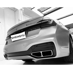 Kit de carrocería para <span class=keywords><strong>BMW</strong></span> Serie 7 G11 G12 2016-2019 Actualización a 2020 CON Rejilla Auto Lámparas Capó Guardabarros Faldón lateral Viejo a nuevo - Product Image 4