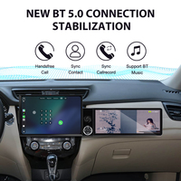 ZWNAV Layar 13.1"+12.3" untuk Nissan X Trail/Qashqai 2014-2020 Android15 Wireless Carplay DSP GPS Radio Mobil Stereo 4G 360 OEM