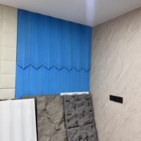 Solutions d'aménagement tout-en-un, panneaux en pierre artificielle PU texturée 3D, revêtement mural intérieur/extérieur écologique, esthétique de la pierre véritable