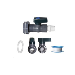 Kit <span class=keywords><strong>Rubinetto</strong></span> Personalizzato per Barile di Raccolta Acqua Piovana con Adattatore a Paratia - Adattatore <span class=keywords><strong>Rubinetto</strong></span> in PVC per Serbatoio Acqua e Giardino - Product Image 3