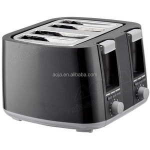 Aoja Tự Động Pop Lên 4 Lát Retro Nướng Bánh Mỳ Thông Minh Điện Mini Nướng Bánh Mỳ Lò Nướng Bánh Mì Bánh Mì Nướng Bánh Mỳ Với Rã đông Nóng Lên Chức Năng - Product Image 4