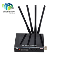 Codificador de Cámara Económico 4G con 3 Ranuras SIM, Transmisión en Vivo, WiFi, H.264/265, Dispositivo IPTV