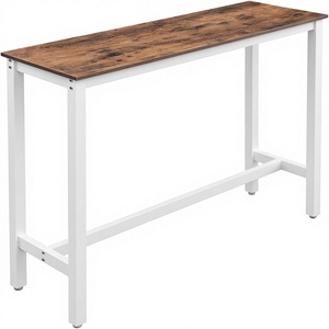 Mesa Consola de Madera Maciza Rústica de Alta Calidad al por Mayor, Mesa de Bar de Madera para Sala de Estar y Uso en Hoteles - Product Image 2