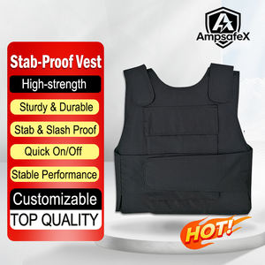 Chaleco Anticuchillos de Acero Oculto, Marca OEM, Personalizable, Venta al Por Mayor Directa de Fábrica, Resistente a Puñaladas Delanteras y Traseras, Uso Táctico en Exteriores - Product Image 1