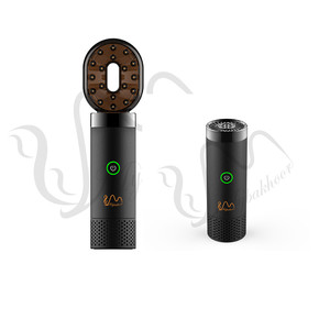 Brûleur d'Encens Électrique RTS H Rechargeable USB, Peigne Électrique à Bakhoor, <span class=keywords><strong>Brosse</strong></span> à Cheveux Électrique, Brûleur de Bukhoor Portable, Diffuseur d'Encens - Product Image 1