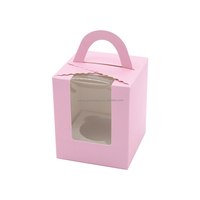 Boîtes à gâteaux transparentes personnalisées de qualité alimentaire pour donuts, boîtes à gâteaux en papier de 12 pouces, emballage en papier pour pâtisserie, biscuits, macarons
