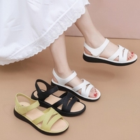 Chaussons confortables pour femmes, à semelle souple antidérapante, pour l'intérieur et l'extérieur, à talon bas, pour maman, vente en gros