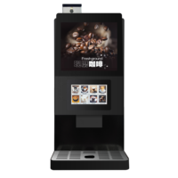 Machine à café commerciale multifonctionnelle à écran tactile de 7 pouces, fonctionnant avec des pièces de monnaie, Maquina Expendedora De Café, distributeur automatique de café