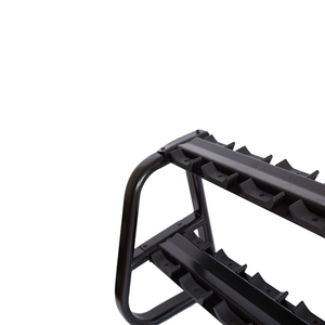 Soporte para Mancuernas de Alta Calidad para Gimnasio, Estante de Almacenamiento de 2 Niveles para 10 Mancuernas Redondas - Product Image 3