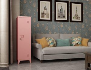 Archivador Metálico Moderno <span class=keywords><strong>para</strong></span> Oficina en Casa MIOCASA con Puertas y Estantes con Cerradura, Organizador de Archivador Rosa y <span class=keywords><strong>Armarios</strong></span> con Cerradura <span class=keywords><strong>para</strong></span> Niños - Product Image 5